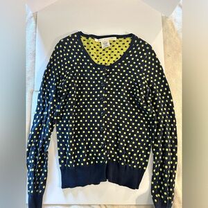 Max studio cardigan Blue/yellow size M